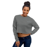 Hood Theory (GEL) Women's Crop Sweatshirt