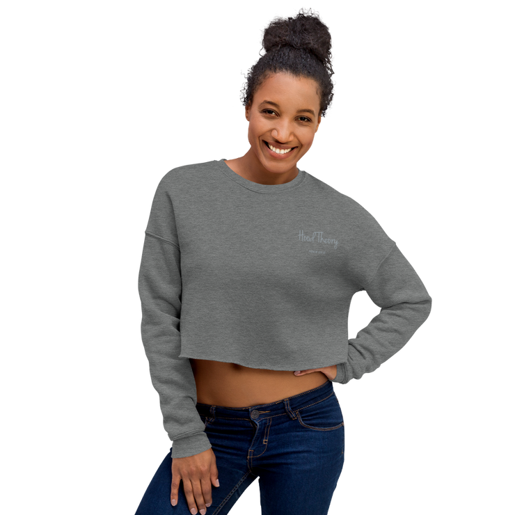 Hood Theory (GEL) Women's Crop Sweatshirt