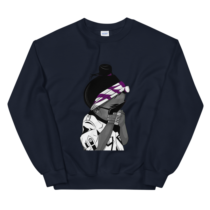 Hood Theory x James Caimen (Trill) Unisex Crew Neck Sweatshirt