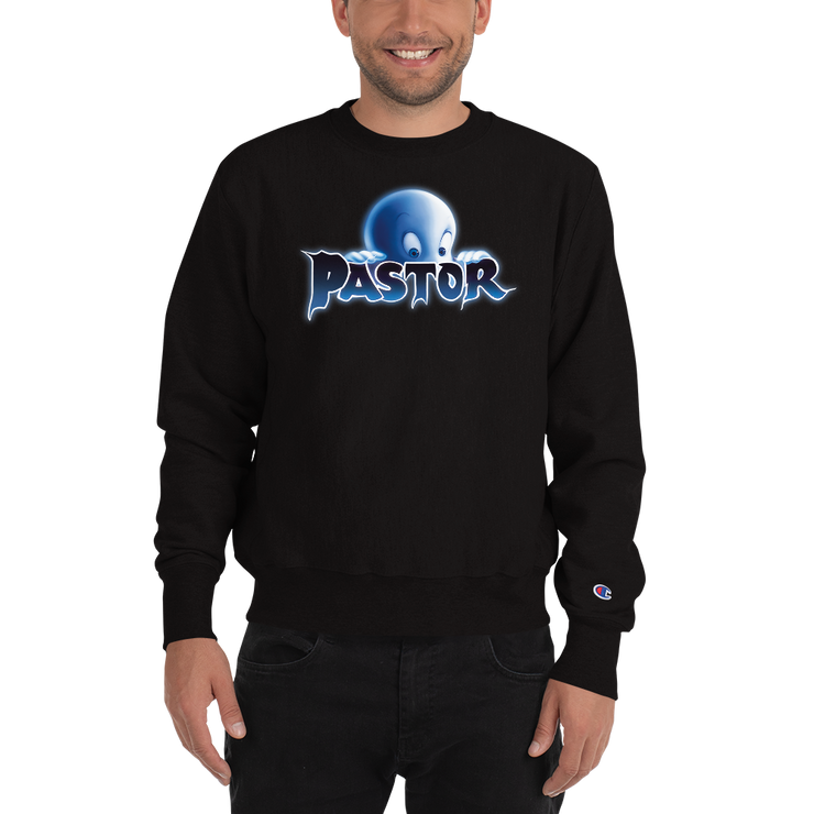 Hood Theory x James Caimen (PASTOR) Men's Champion Sweatshirt