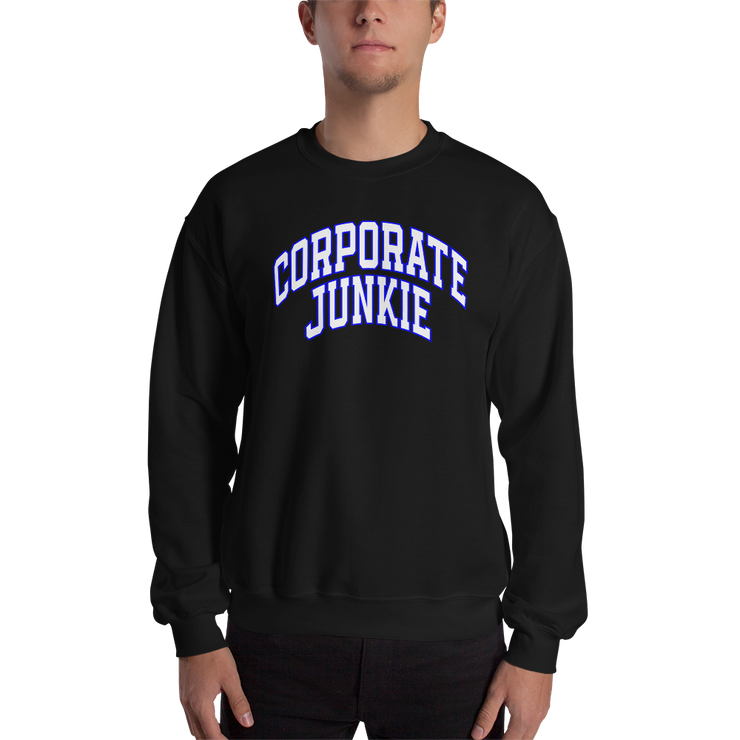 Hood Theory Memes (Corporate Junkie-Blu, Whi, Whi L) Unisex Crew Neck Sweatshirt