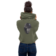 Hood Theory Hip Hop (JAY-Z) Women's Crop Hoodie