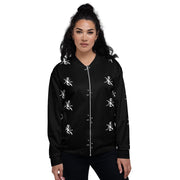 Hood Theory x James Caimen (C) All-Over Print Unisex Bomber Jacket