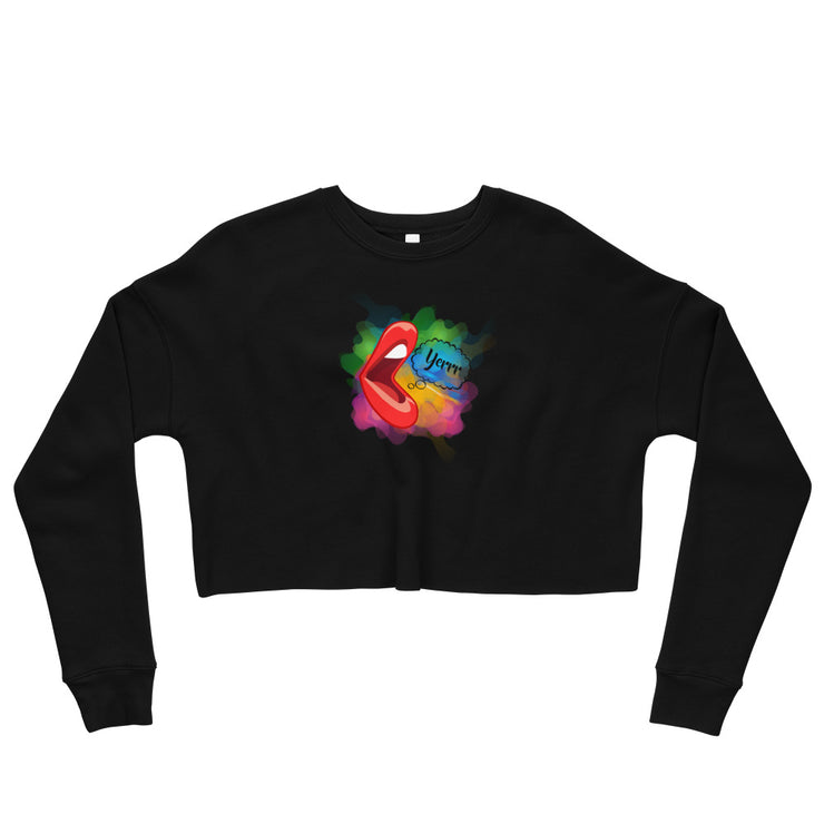 Hood Theory NYC (Yerrr-Rb) Crop Sweatshirt