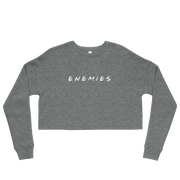 ENEMIES (WL) Women's Crop Sweatshirt