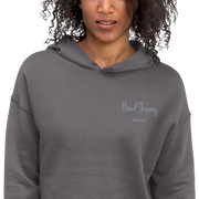 Hood Theory (GEL) Women's Crop Hoodie