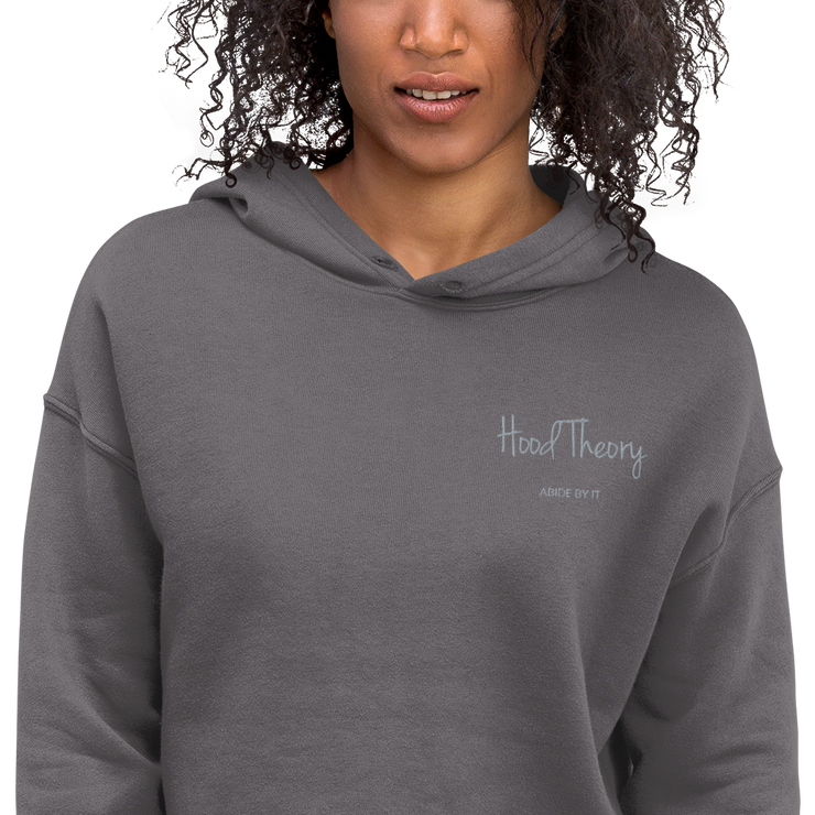 Hood Theory (GEL) Women's Crop Hoodie