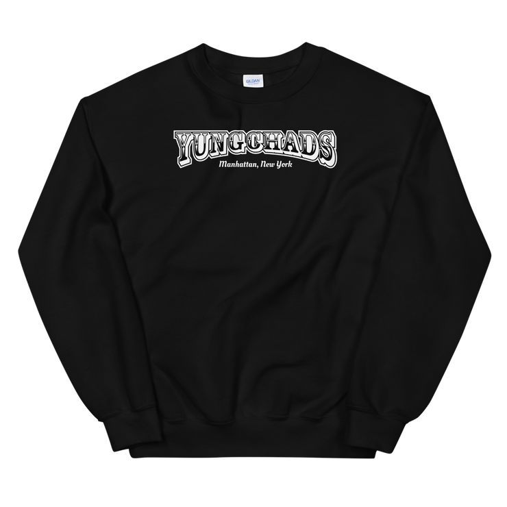 Hood Theory Memes (YUNGCHADS-PWL) Unisex Crew Neck Sweatshirt