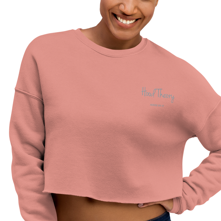 Hood Theory (GEL) Women's Crop Sweatshirt