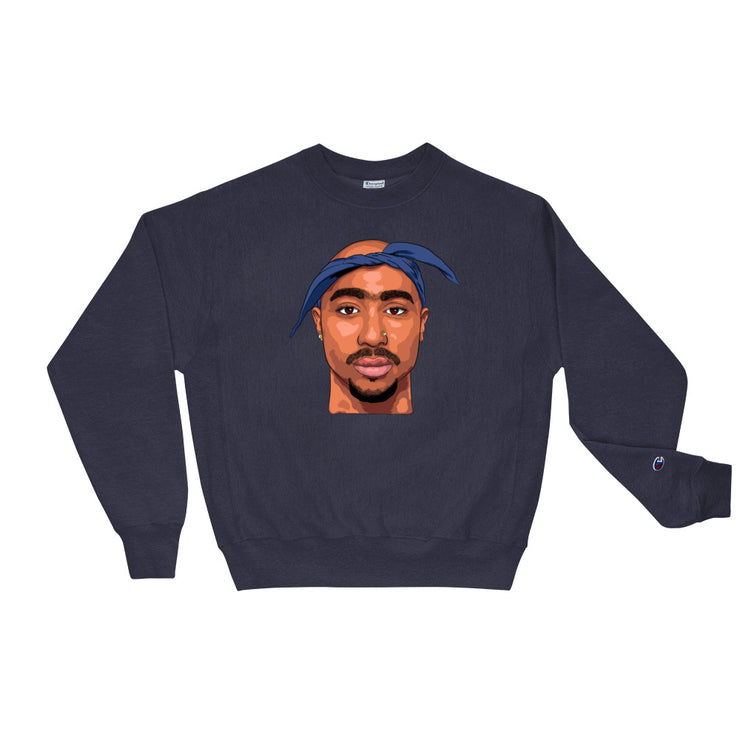 Hood Theory Hip Hop (PAC) Men's Champion Sweatshirt