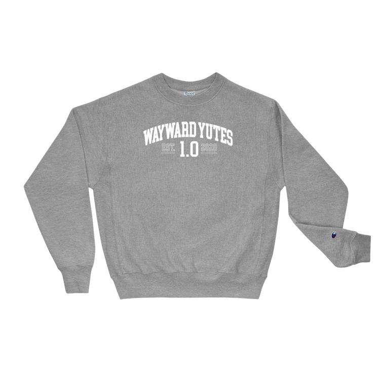 Hood Theory Memes (WAYWARD YUTES-WL) Men's Champion Sweatshirt