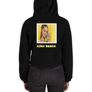 Hood Theory x James Caimen (KING BRAKA) Women's Crop Hoodie