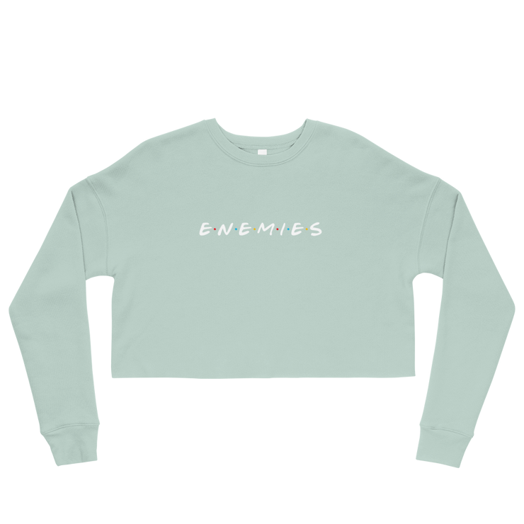 ENEMIES (WL) Women's Crop Sweatshirt