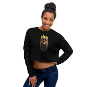 Hood Theory Hip Hop (B.I.G) Women's Crop Sweatshirt