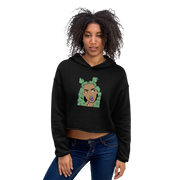 Hood Theory x James Caimen (PF) Women's Crop Hoodie