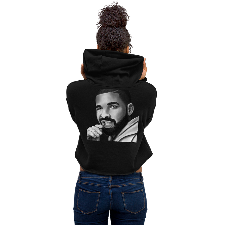 Hood Theory Hip Hop (DRAKE) Women's Crop Hoodie