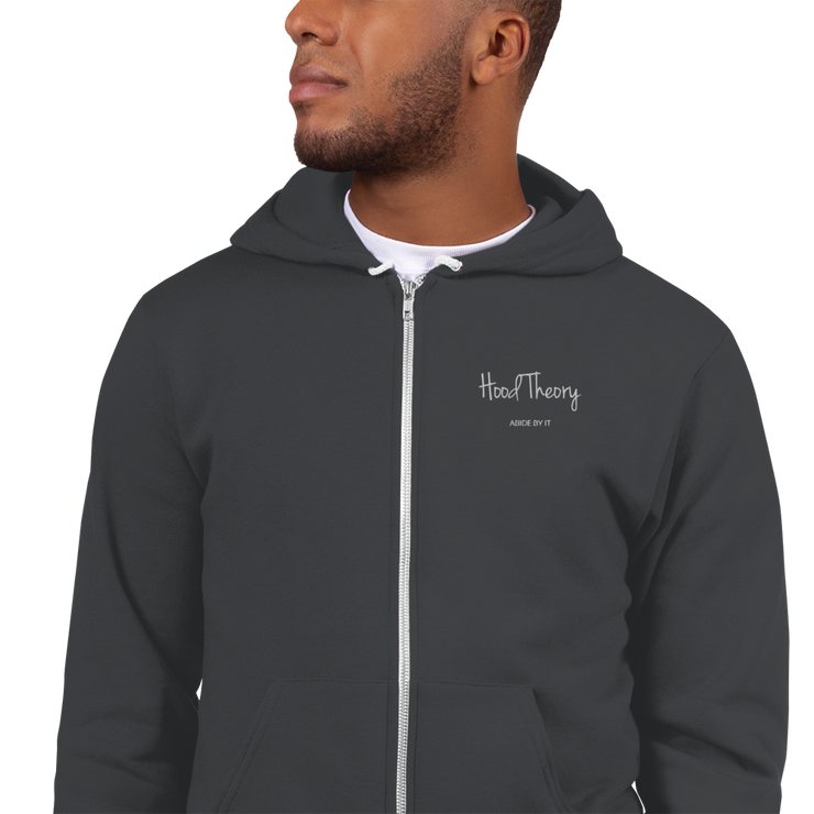 Hood Theory (WEL) Men's Zip Up Hoodie