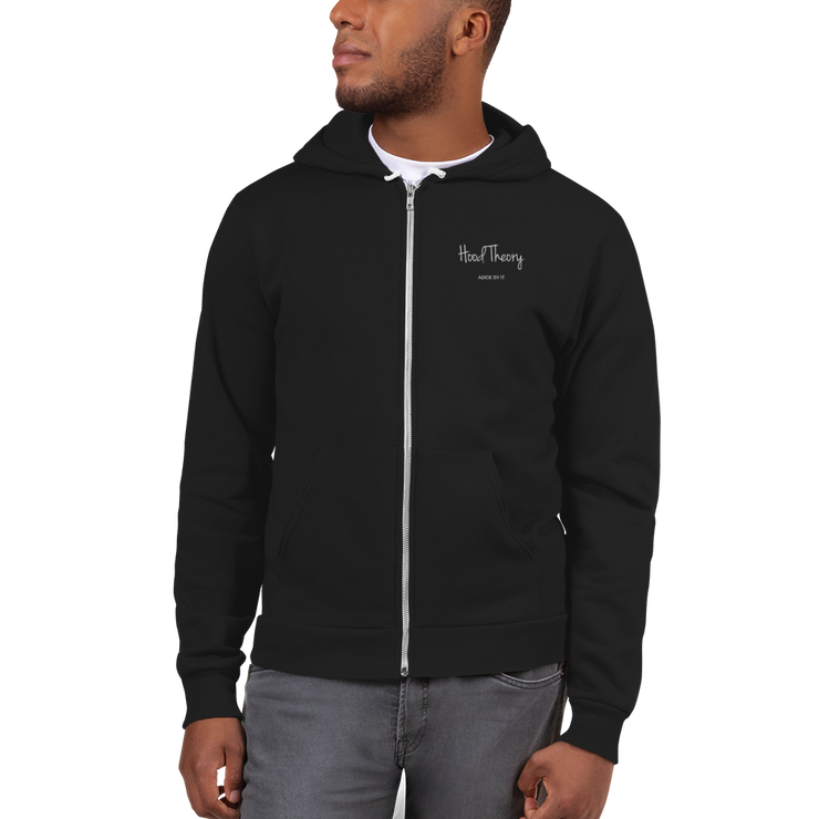 Hood Theory (WEL) Men's Zip Up Hoodie