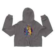 Hood Theory Hip Hop (BIGGIE) Women's Crop Hoodie