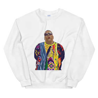 Hood Theory Hip Hop (BIGGIE) Unisex Crew Neck Sweatshirt