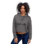 yeah aight (BNB) Women's Crop Hoodie