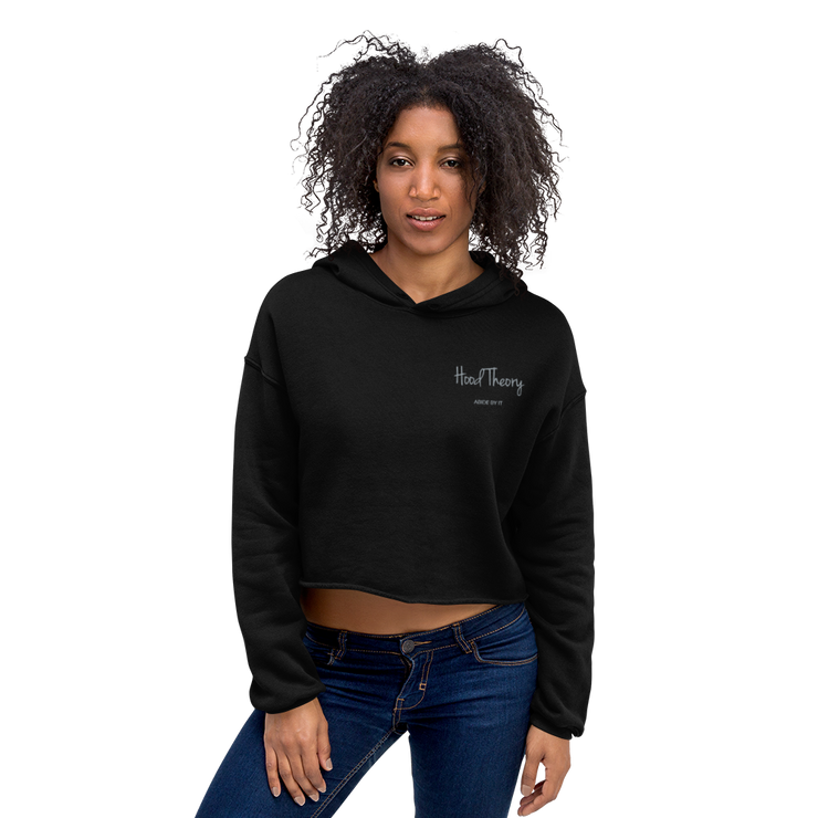 Hood Theory (GEL) Women's Crop Hoodie