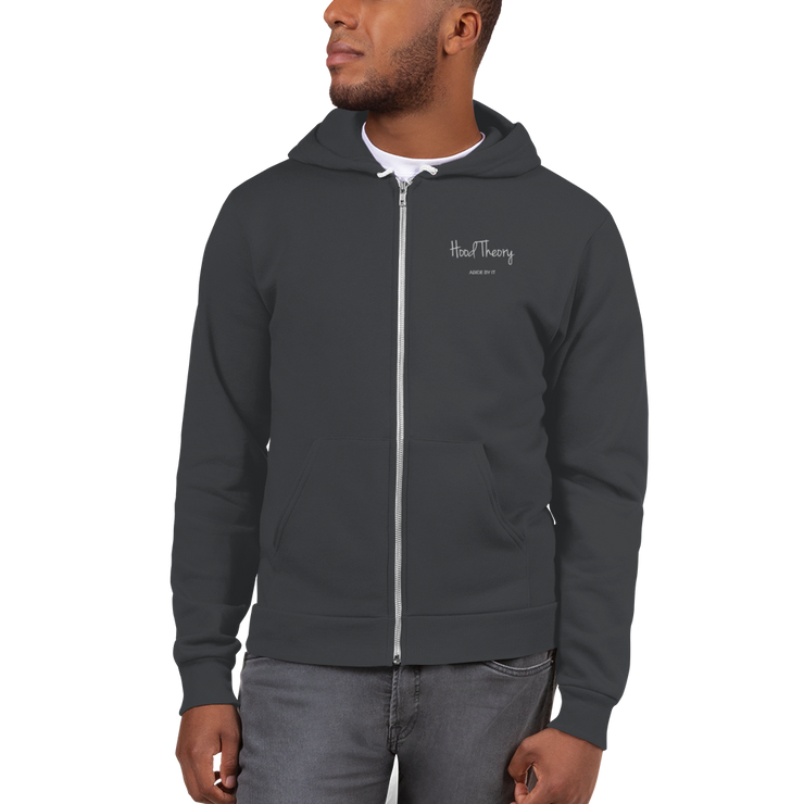 Hood Theory (WEL) Men's Zip Up Hoodie