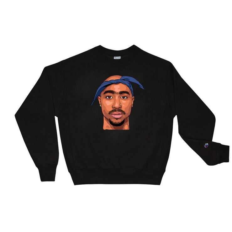 Hood Theory Hip Hop (PAC) Men's Champion Sweatshirt