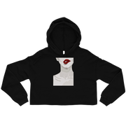 Hood Theory x James Caimen (LF) Women's Crop Hoodie