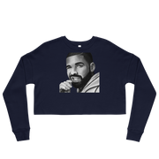 Hood Theory Hip Hop (DRAKE) Women's Crop Sweatshirt