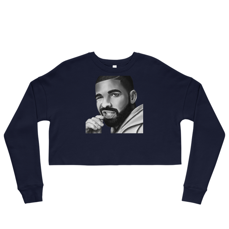 Hood Theory Hip Hop (DRAKE) Women's Crop Sweatshirt