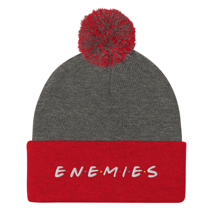 ENEMIES (WEL) Unisex Pom Pom Beanie