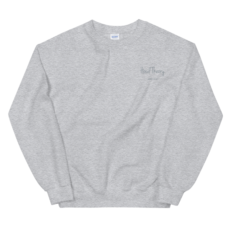 Hood Theory (GEL) Unisex Crew Neck Sweatshirt