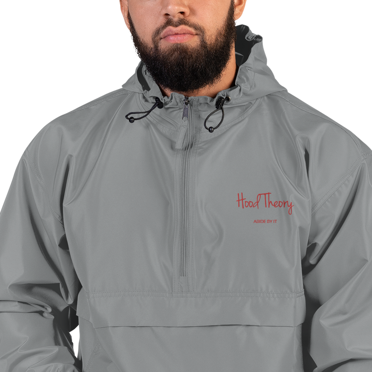 Hood Theory (REL) Men's Embroidered Champion Packable Jacket