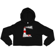 Hood Theory ACCRA (GHANA MONTIE) Women's Crop Hoodie