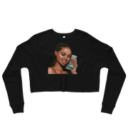 Hood Theory x James Caimen (KBNB) Women's Crop Sweatshirt