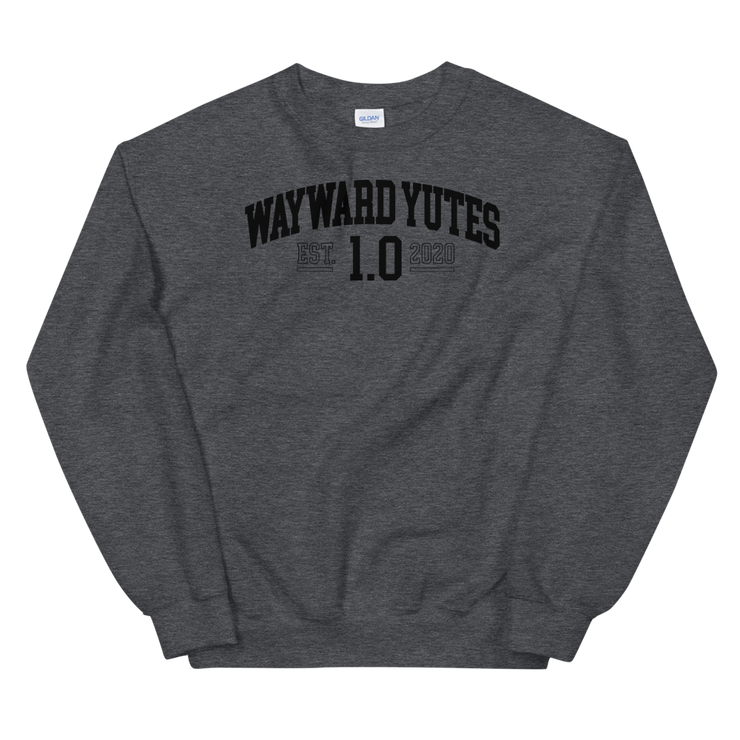 Hood Theory Memes (WAYWARD YUTES-BL) Unisex Crew Neck Sweatshirt