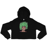 Hood Theory x James Caimen (YAF) Women's Crop Hoodie