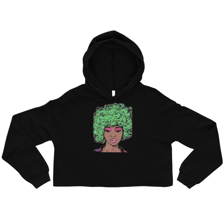 Hood Theory x James Caimen (YAF) Women's Crop Hoodie