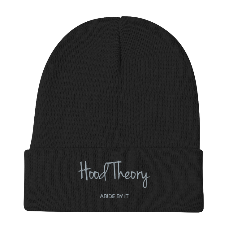 Hood Theory (GEL) Unisex Embroidered Beanie