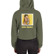 Hood Theory x James Caimen (KING BRAKA) Women's Crop Hoodie