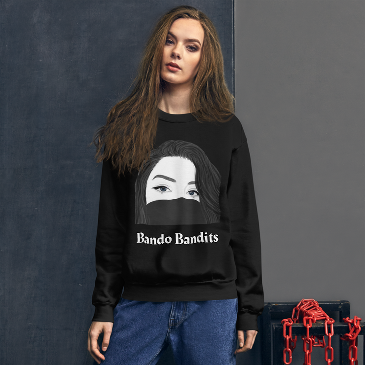 Hood Theory x James Caimen (Bando Bandits) Unisex Crew Neck Sweatshirt