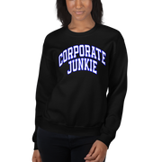 Hood Theory Memes (Corporate Junkie-Blu, Whi, Whi L) Unisex Crew Neck Sweatshirt