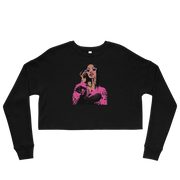 Hood Theory Hip Hop (CARDI) Women's Crop Sweatshirt