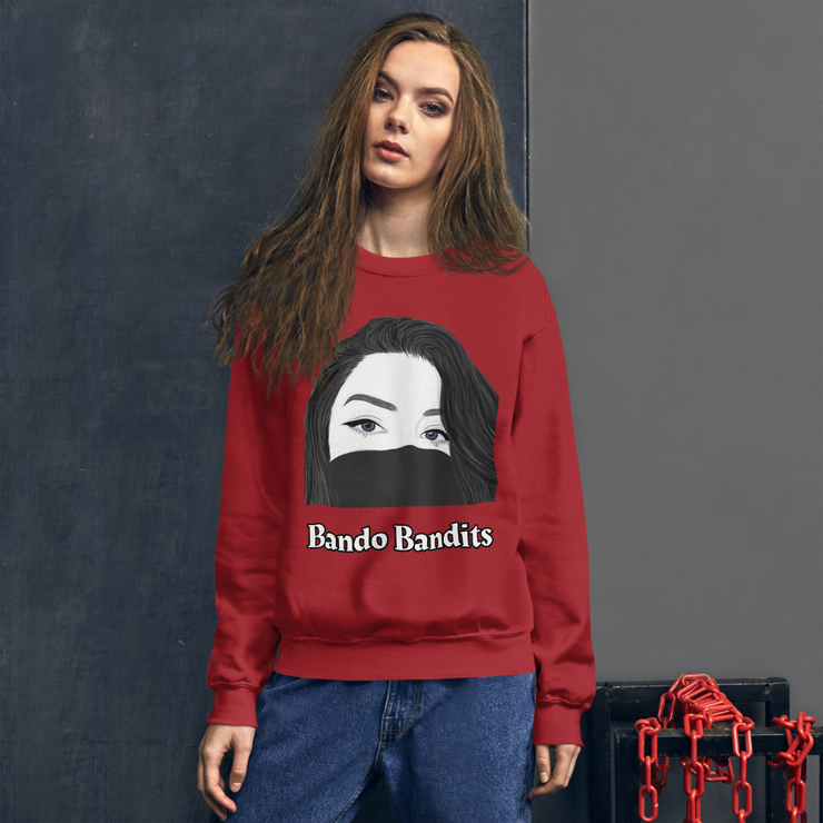 Hood Theory x James Caimen (Bando Bandits) Unisex Crew Neck Sweatshirt