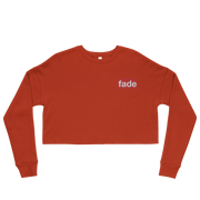 fade (RWBEL) Women's Crop Sweatshirt