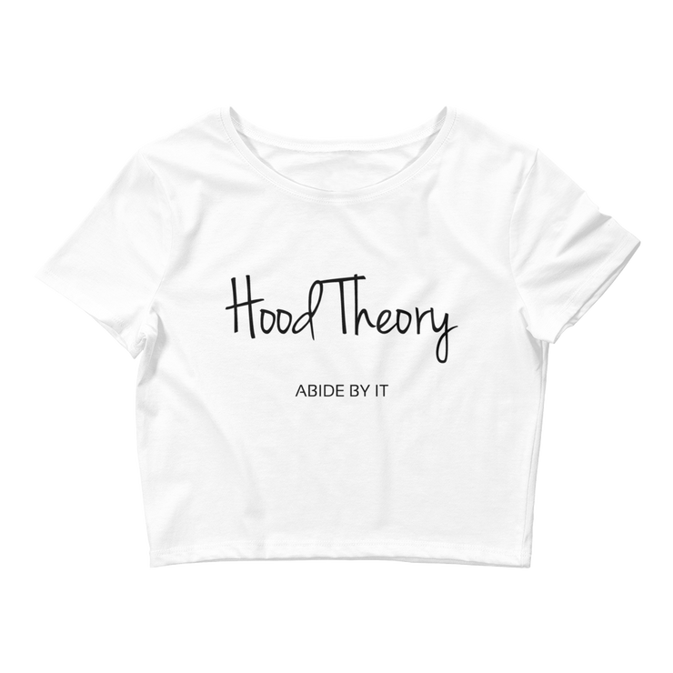 Hood Theory (BL) Women's Crop Tee BC