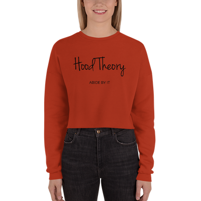 Hood Theory (BNB) Women's Crop Sweatshirt