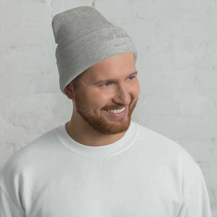 Hood Theory (GEL) Men's Cuffed Beanie