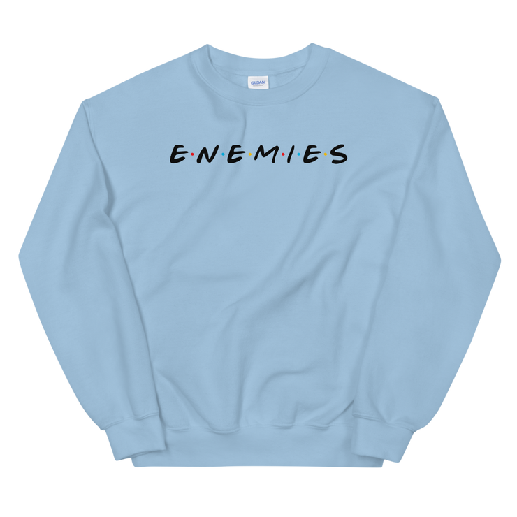 ENEMIES (BL) Unisex Crew Neck Sweatshirt